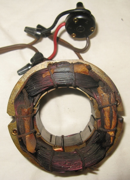 Original Stator Front View